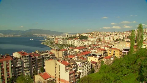 İzmir general view Video stock 71849368