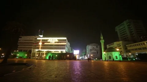 Izmir Turkey Konak Clock Tower Stock Footage 71625846