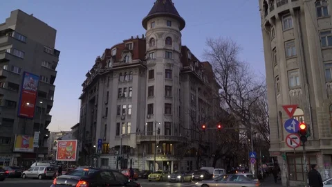 Izvor Square Bucharest Stock Footage 86804655