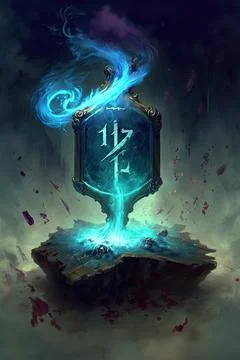 Izzet keyrune Stock Illustration