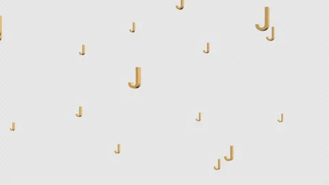 J Alphabet Animation. Stock Footage 316017512