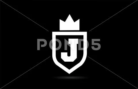 Luxury Modern J Letter Crown Logo Design Template Vector Eps Stock  Illustration - Download Image Now - iStock