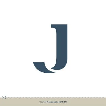 J Letter vector Logo Template illustration design. Vector EPS 10. Stock Illustration
