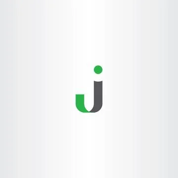 J logo letter symbol vector Stock Illustration