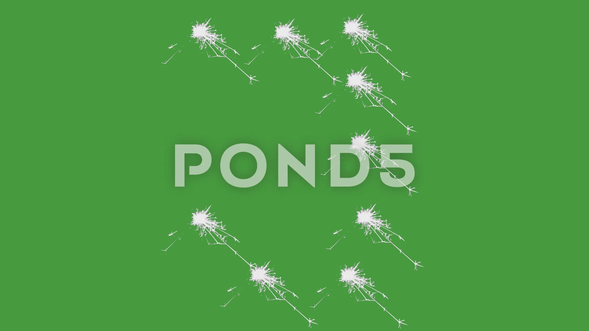 J Sparkler Green Screen Stock Video Pond5