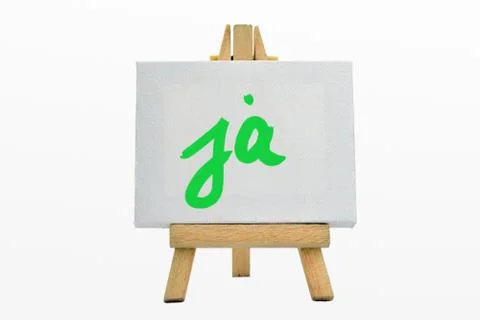 Ja / yes Stock Photos