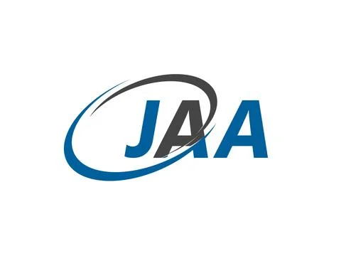 JAA initial letter logo design, vector template Stock Illustration