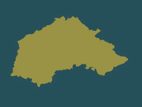 Jablanicki, Serbia. Solid color shape Stock Illustration