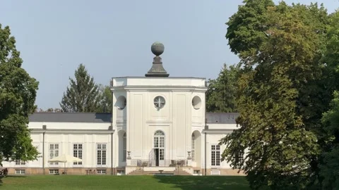 Jabłonna Palace, September Stock Footage 284881737