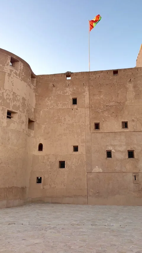 Jabreen Castle in Oman Stock Footage 328451359