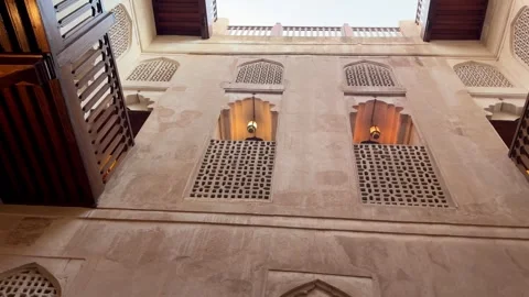 Jabreen Castle in Oman Stock Footage 328451376