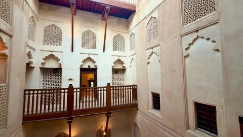 Jabreen Castle in Oman Stock Footage 328451386