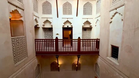 Jabreen Castle in Oman Stock Footage 328451408