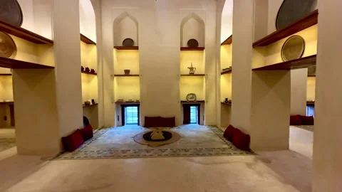 Jabreen Castle in Oman Stock Footage 328451435