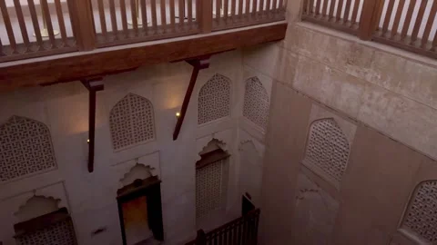 Jabreen Castle in Oman Stock Footage 328451438