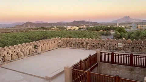 Jabreen Castle in Oman Stock Footage 328451445
