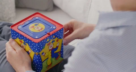 Jack in the Box Toy Stock Footage 142521500