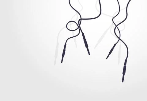 Jack cable Icon Illustrazione stock