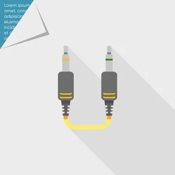 Jack connector Stock-Illustration