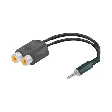 Jack Connector Illustration Stock Illustration