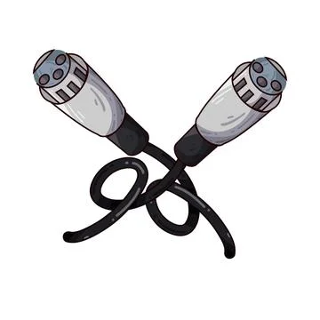 Jack connector illustration Stock Illustration