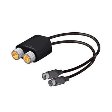 Jack connector illustration Stock Illustration