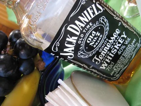 Jack Daniel's bottle Stock Photos