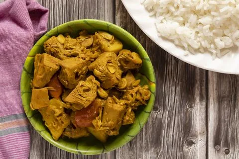 Jack fruit curry Stock Photos