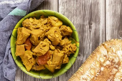 Jack fruit curry Stock Photos