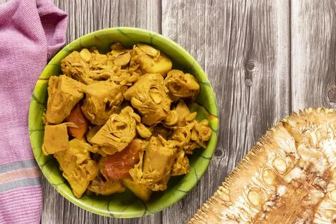 Jack fruit curry Stock Photos