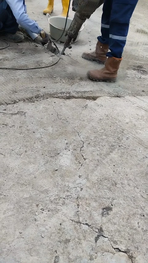 Jack hammer machine Stock Footage 292962617