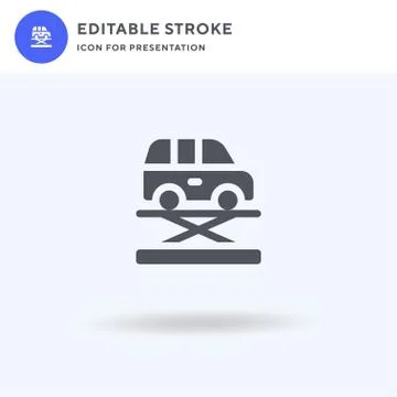 Jack icon vector, filled flat sign, solid pictogram isolated on white, logo i イラスト素材