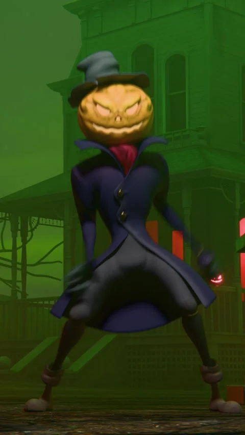 Jack o lantern dancing 스톡 동영상 318312565