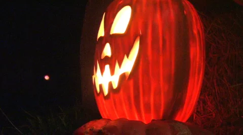 Jack-o-Lantern Video stock 1071369