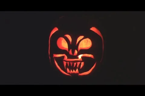JACK-O-Lantern Stock Footage 5505674