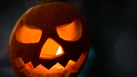 Jack o lantern Stock Footage 30590884