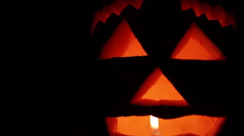 Jack-O-Lantern Stock-Footage 54054069