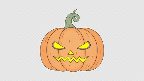 Jack o lantern Stock Footage 337729597