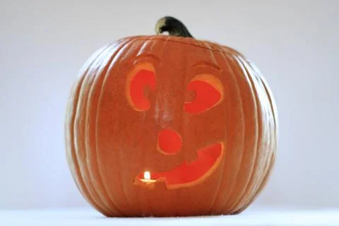  Jack O Lantern Halloween-Kürbis - Kürbislaterne - Verrückter Copyright: x Stock Photos