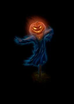 Jack-o-lantern Stock Illustration