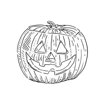 Jack - o - lantern Stock Illustration