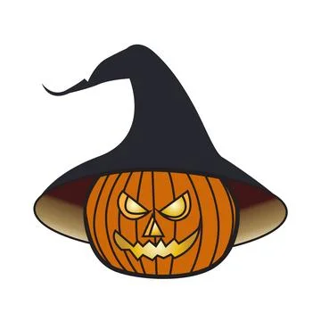Jack o lantern 库存插图