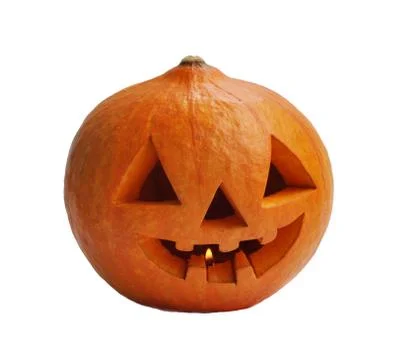 Jack O Lantern isolated Stock Photos