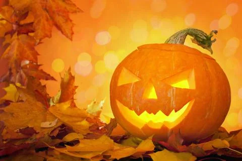 Jack o' lantern Stock Photos