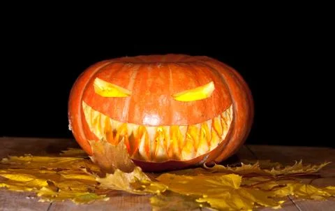 Jack o' lantern Stock Photos