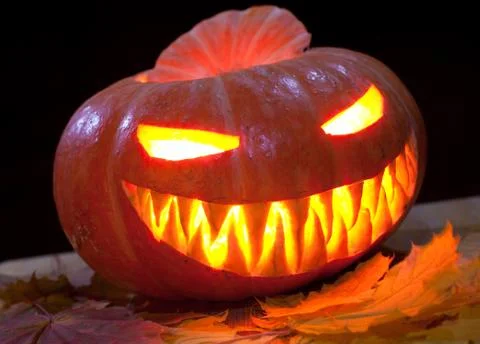 Jack o' lantern Stock Photos