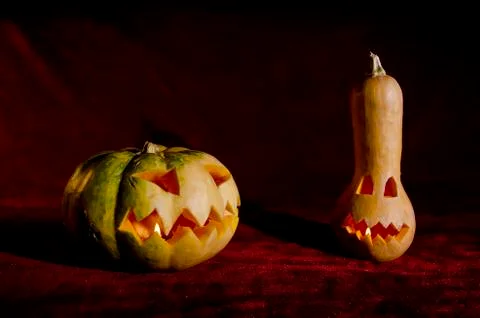 Jack-o'-lantern. Stock Photos