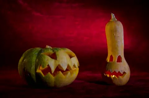 Jack-o'-lantern. Stock Photos