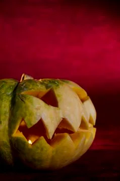 Jack-o'-lantern. Stock Photos