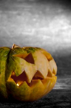 Jack-o'-lantern. Stock Photos